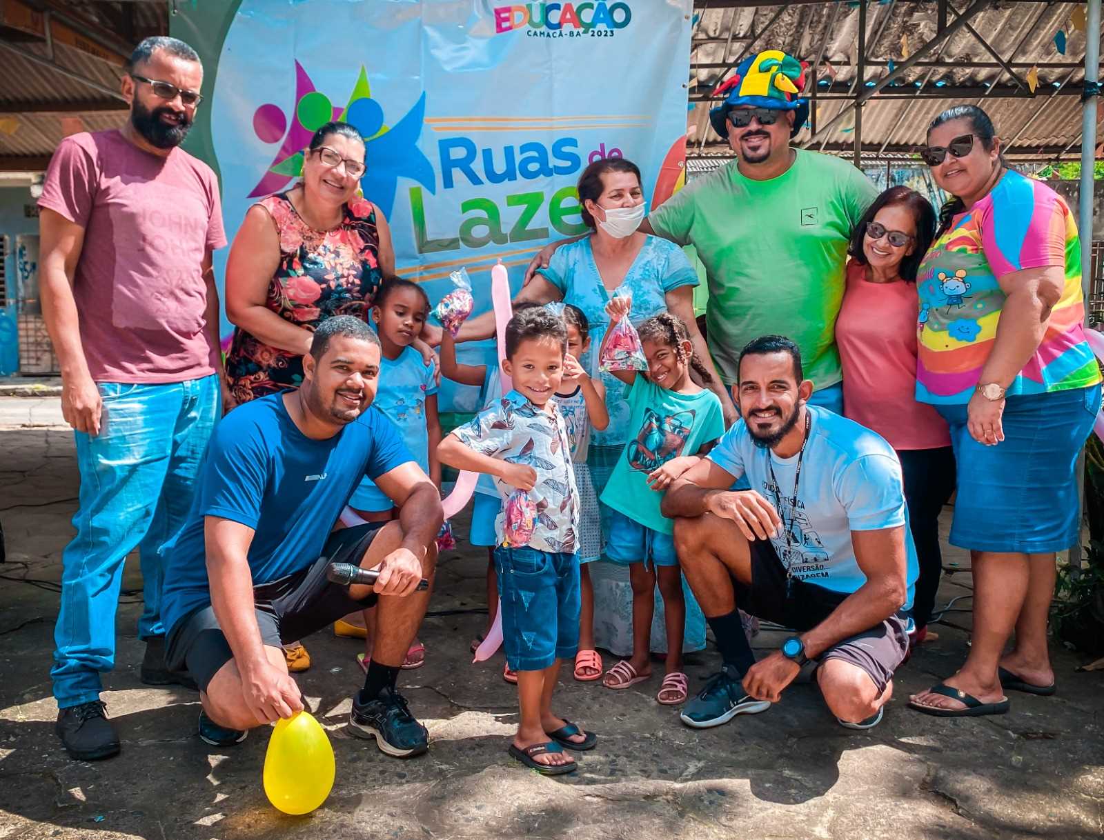 Camacã: Projeto Ruas de Lazer chega a Creche de Leoventura